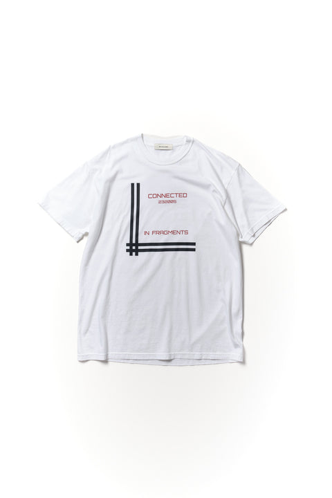 GRAPHIC T-SHIRT"CONNECTED IN FRAGMENTS"