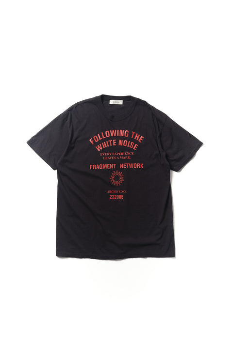 GRAPHIC T-SHIRT"FOLLOWING THE WHITE NOISE"