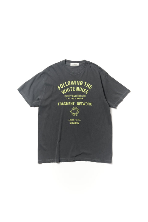 GRAPHIC T-SHIRT"FOLLOWING THE WHITE NOISE"