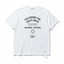 DISTRESSED GRAPHIC T-SHIRT"FOLLOWING THE WHITE NOISE"