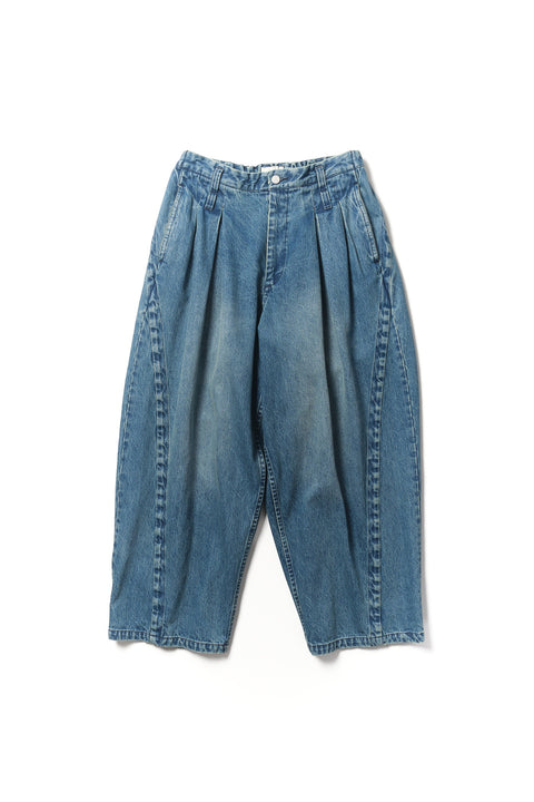 BALLOON TROUSERS DENIM