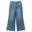 CROSS CUT TROUSERS DENIM