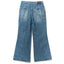 CROSS CUT TROUSERS DENIM