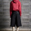 CROSS CUT WIDE SHORT PANTS