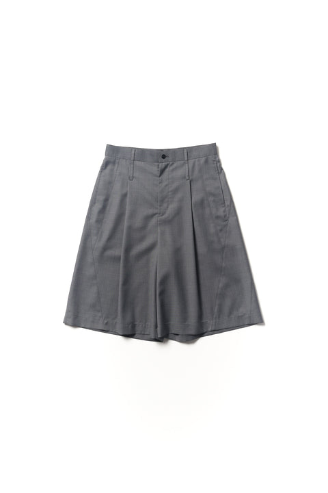 CROSS CUT WIDE SHORT PANTS