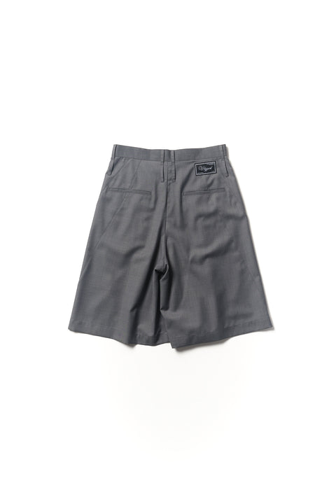CROSS CUT WIDE SHORT PANTS