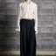 FOLDED WOOL TROUSERS