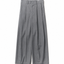 FOLDED WOOL TROUSERS