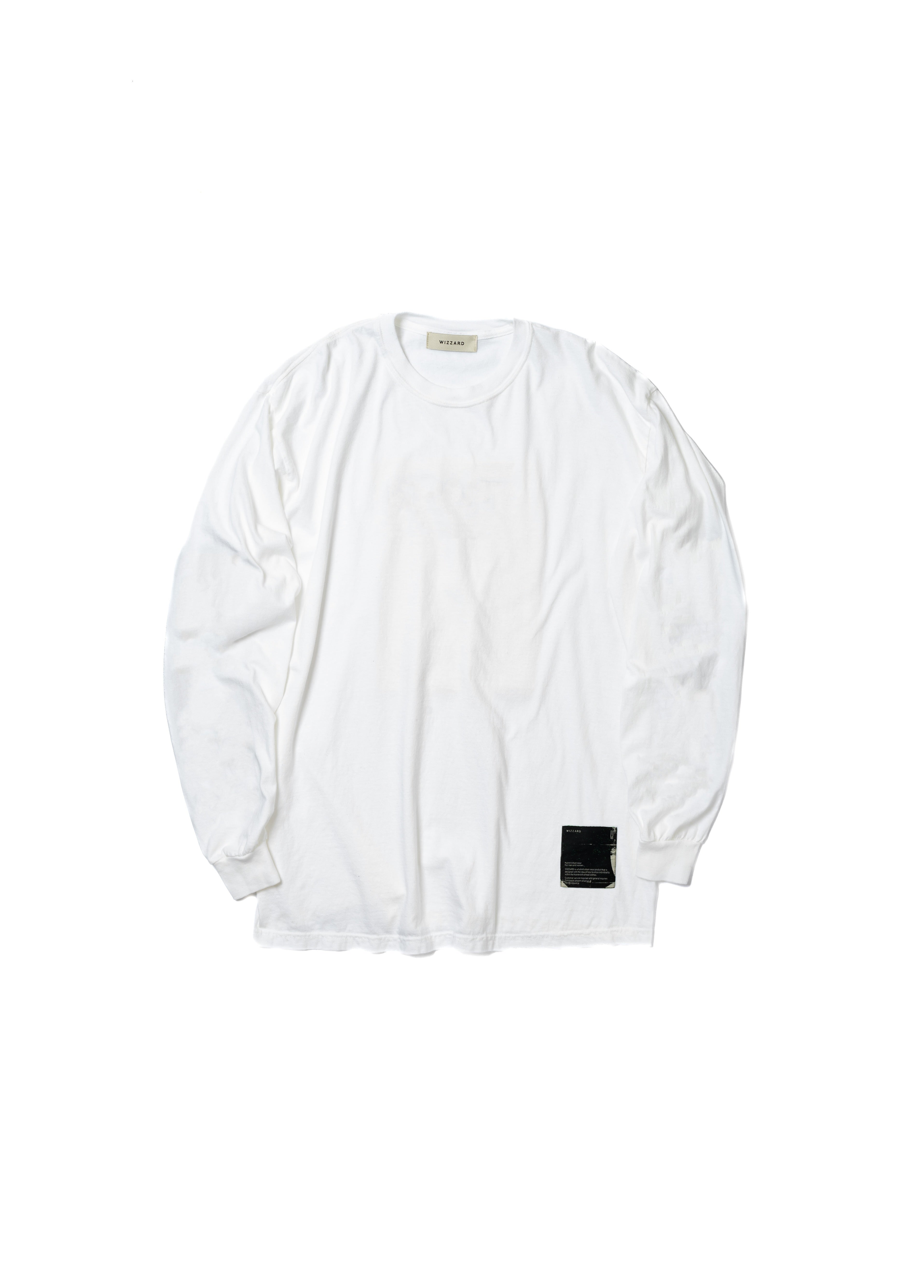 DYED BASIC PLAIN LONG SLEEVE T-SHIRT